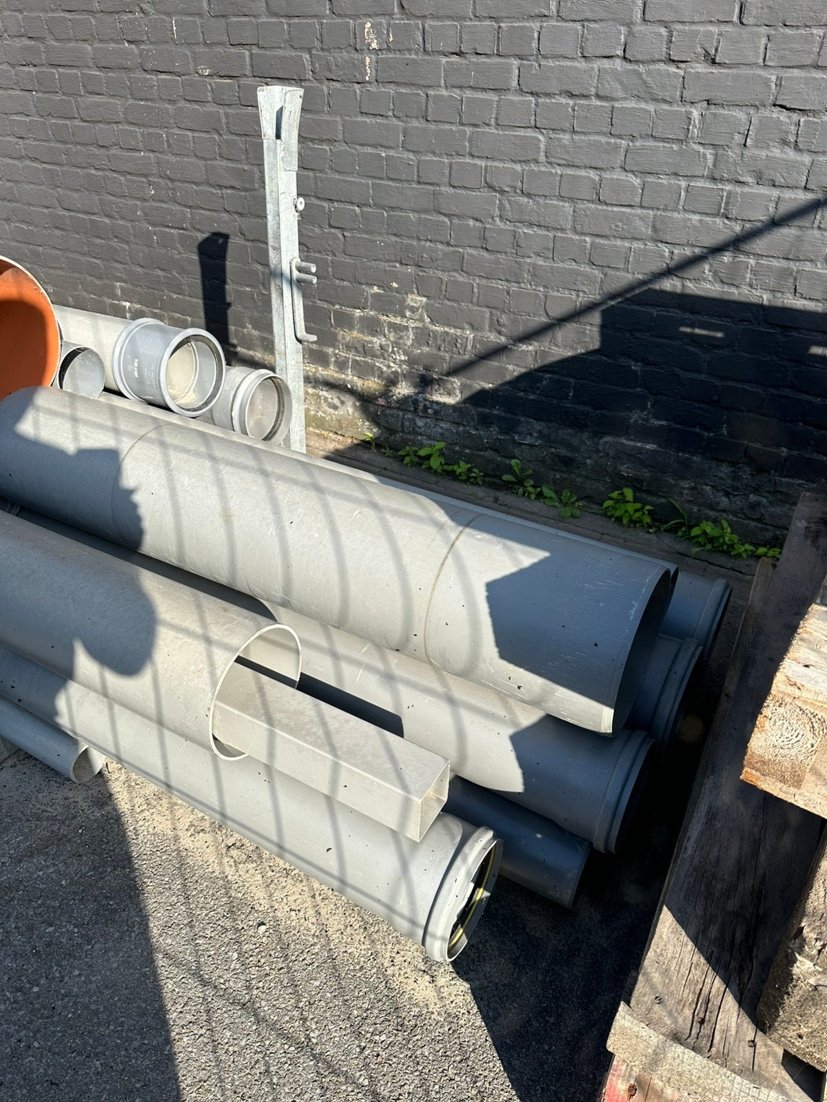 Tubes - éléments, colliers et couvercles, Bricolage & Construction, Tuyaux & Évacuations, Neuf, 80 mm ou plus, PVC, 4 à 6 mètres