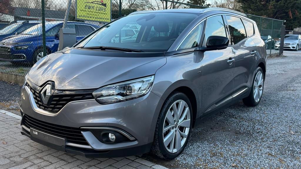 Renault Grand Scénic 1.7 diesel bj 2020 km 119000 7 zit, Autos, Renault, Cruise Control, Argent ou Gris, Achat, Euro 6