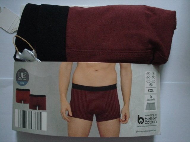 UP2Fashion (R) Boxershorts, 2 st. XXL 2XL, Kleding | Heren, Ondergoed, Verzenden, Rood, UP 2 Fashion, Boxer