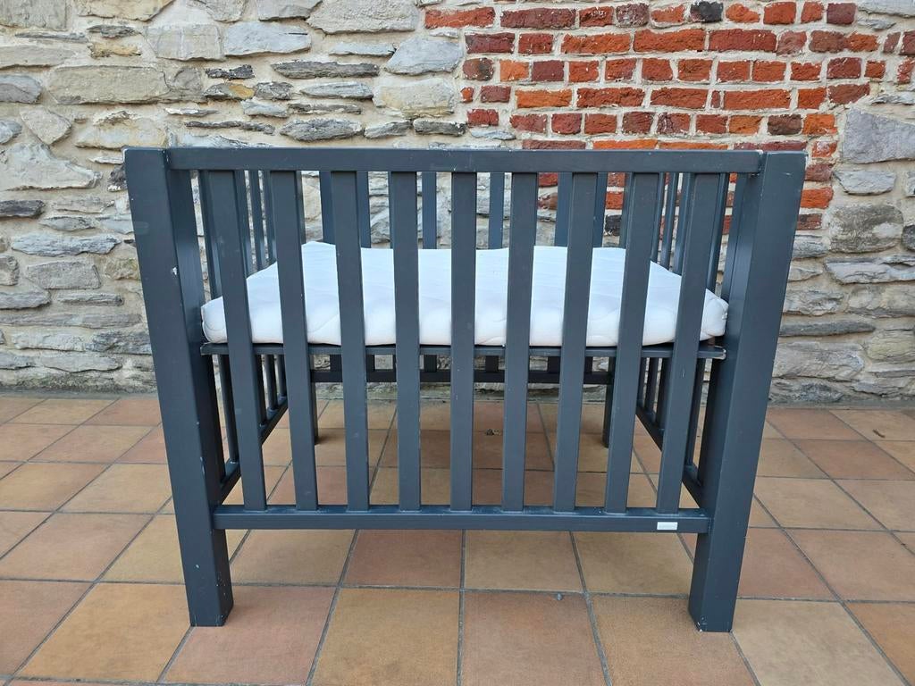 Parc Quax 70x90 avec matelas, Enlèvement, Utilisé, Rectangulaire, Réglable en hauteur