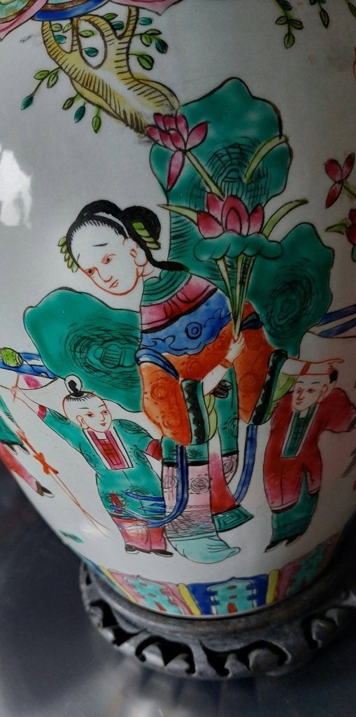 ancien pot chinois en porcelaine, Antiquités & Art, Enlèvement