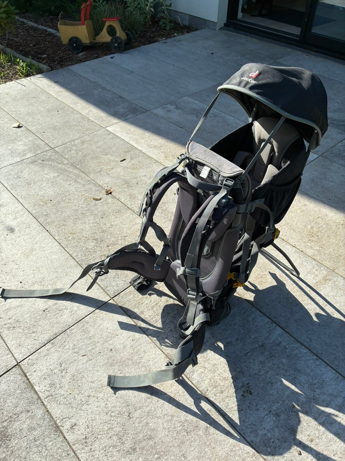 Deuter kid comfort 1 plus draagzak, Gebruikt, Rug, Draagzak, Ophalen