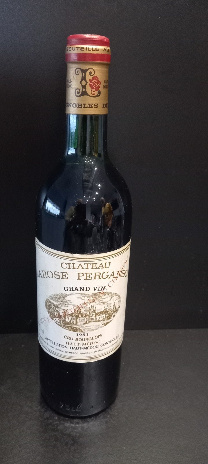 Chateau La Rose Perganson 1981 Cru Bourgois Haut medoc, Ophalen of Verzenden