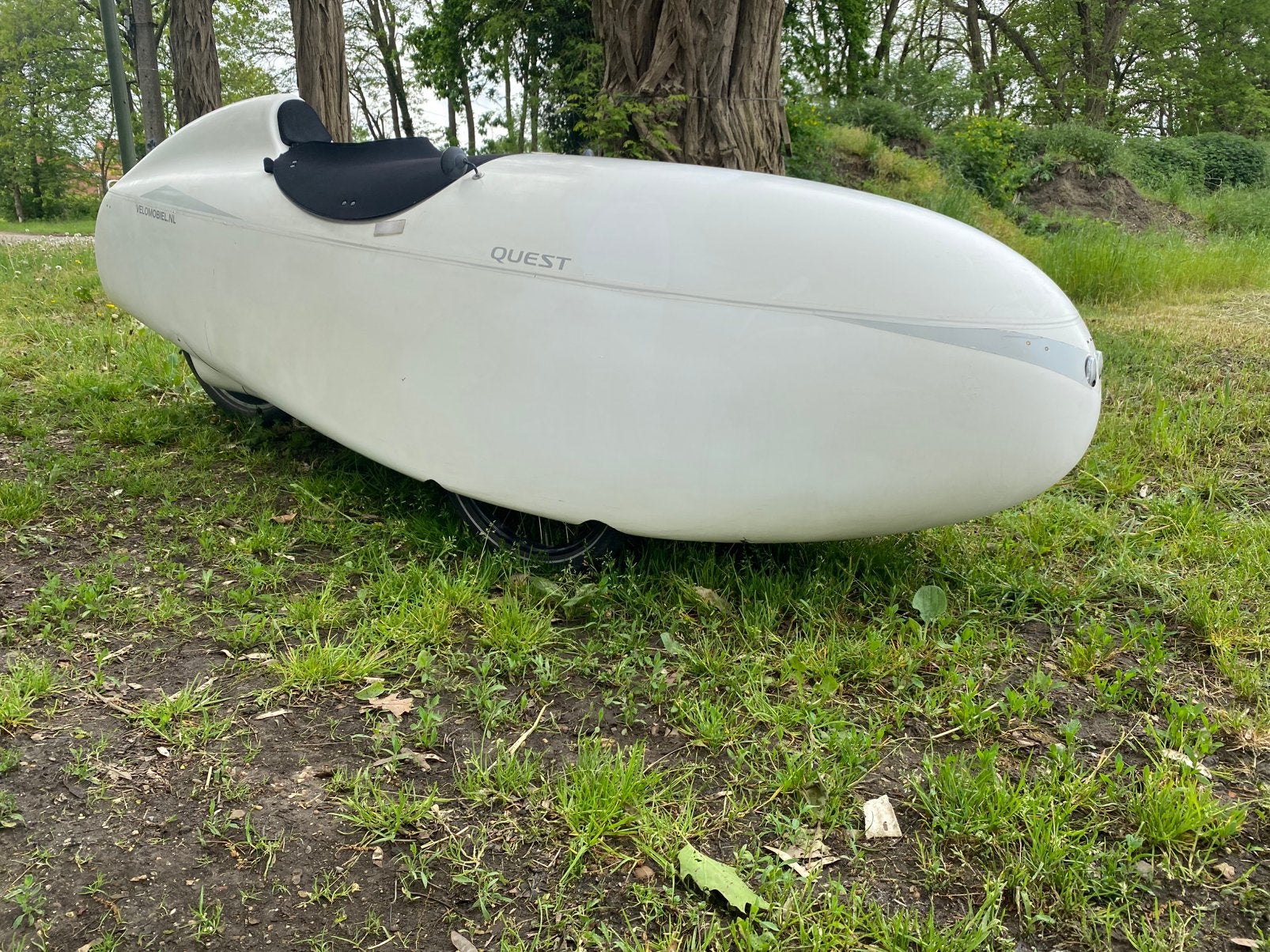 Ligfiets Velomobiel Quest 26 inch, Ophalen, Zo goed als nieuw