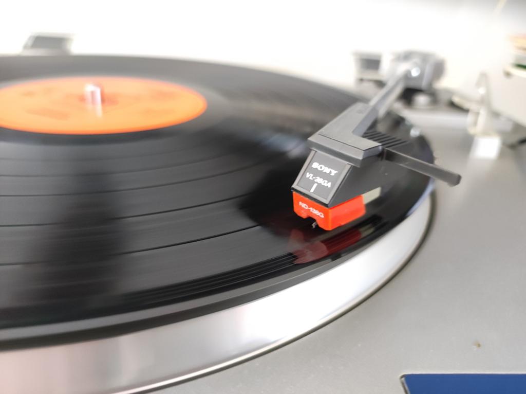 Sony PS-LX1 TOP platenspeler met nieuwe naald +gratis platen, Audio, Tv en Foto, Platenspelers, Ophalen, Gebruikt, Pitch-regelaar