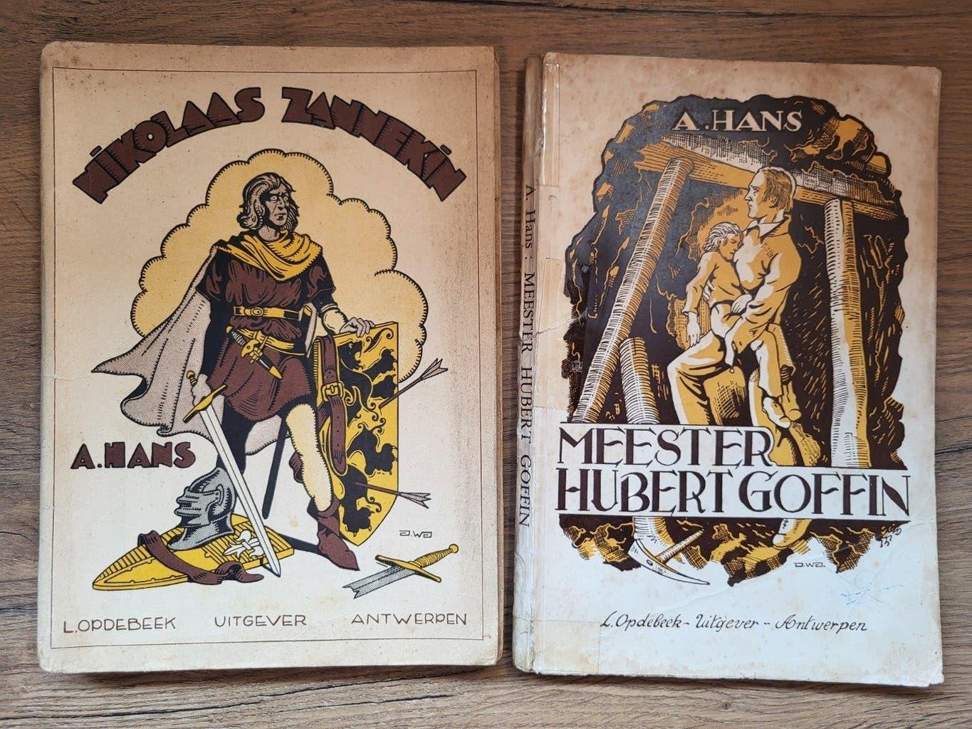 A. Hans - Hubert Goffin & N. Zannekin - Opdebeek, Boeken, Ophalen of Verzenden, Gelezen