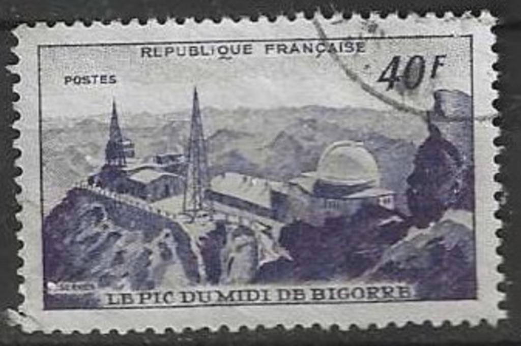 Francia 1951 - Yvert 916 - Pic du Midi de Bigorre (ST), Envoi, Affranchi