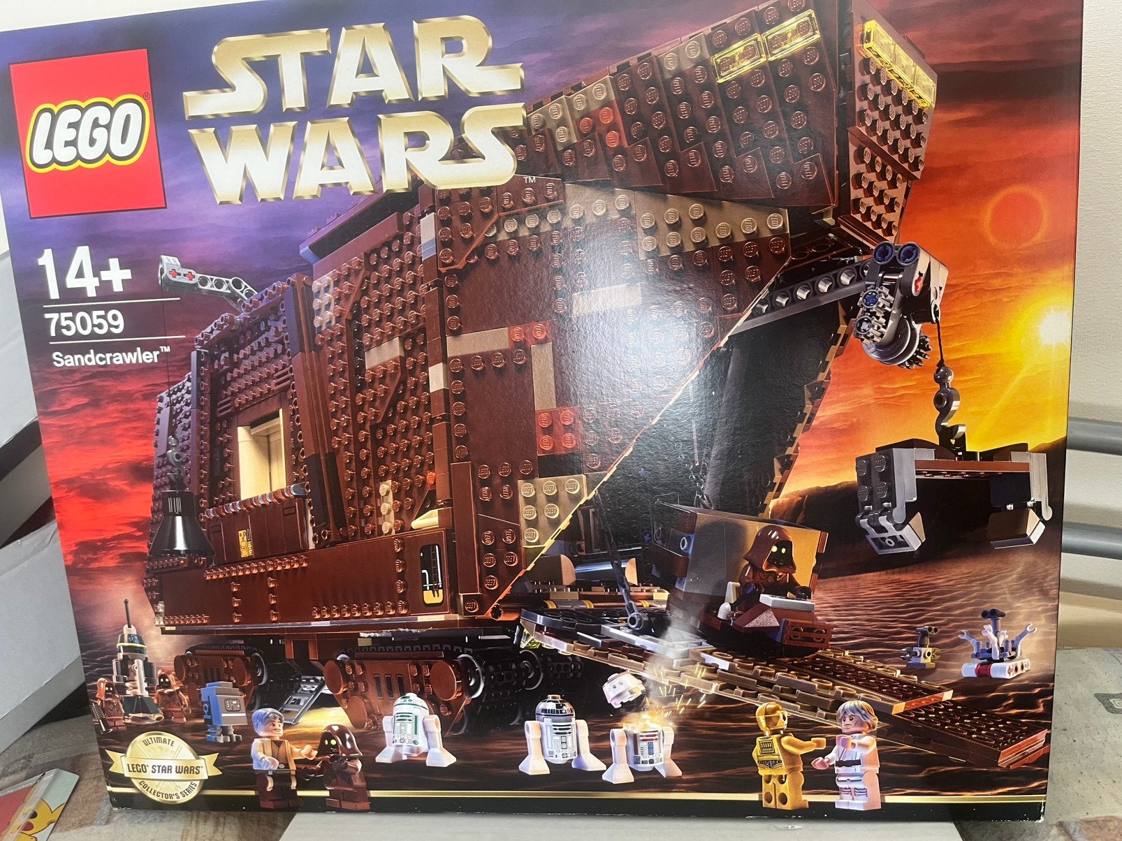 Lego star wars sand crawler ucs, Enlèvement, Comme neuf, Lego, Star Wars