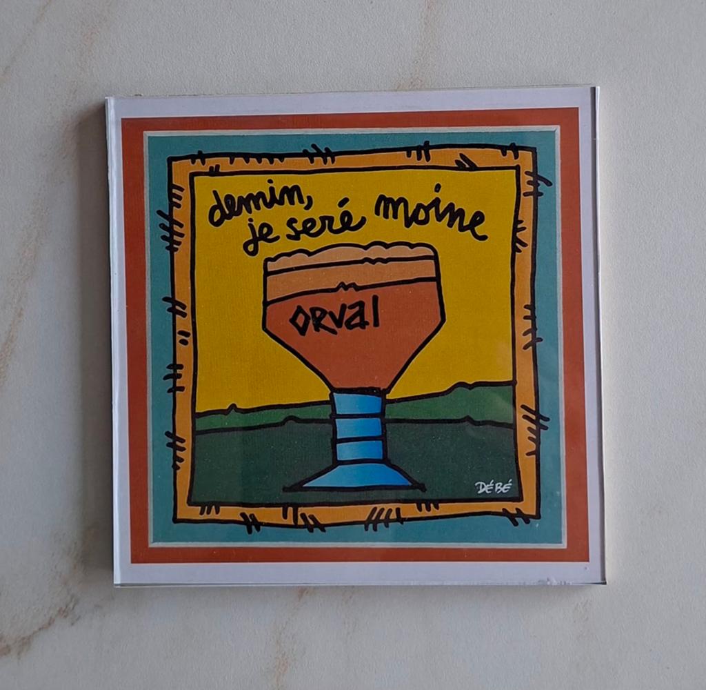 ORVAL, Collections, Enlèvement ou Envoi, Neuf, Panneau, Plaque ou Plaquette publicitaire, Autres marques