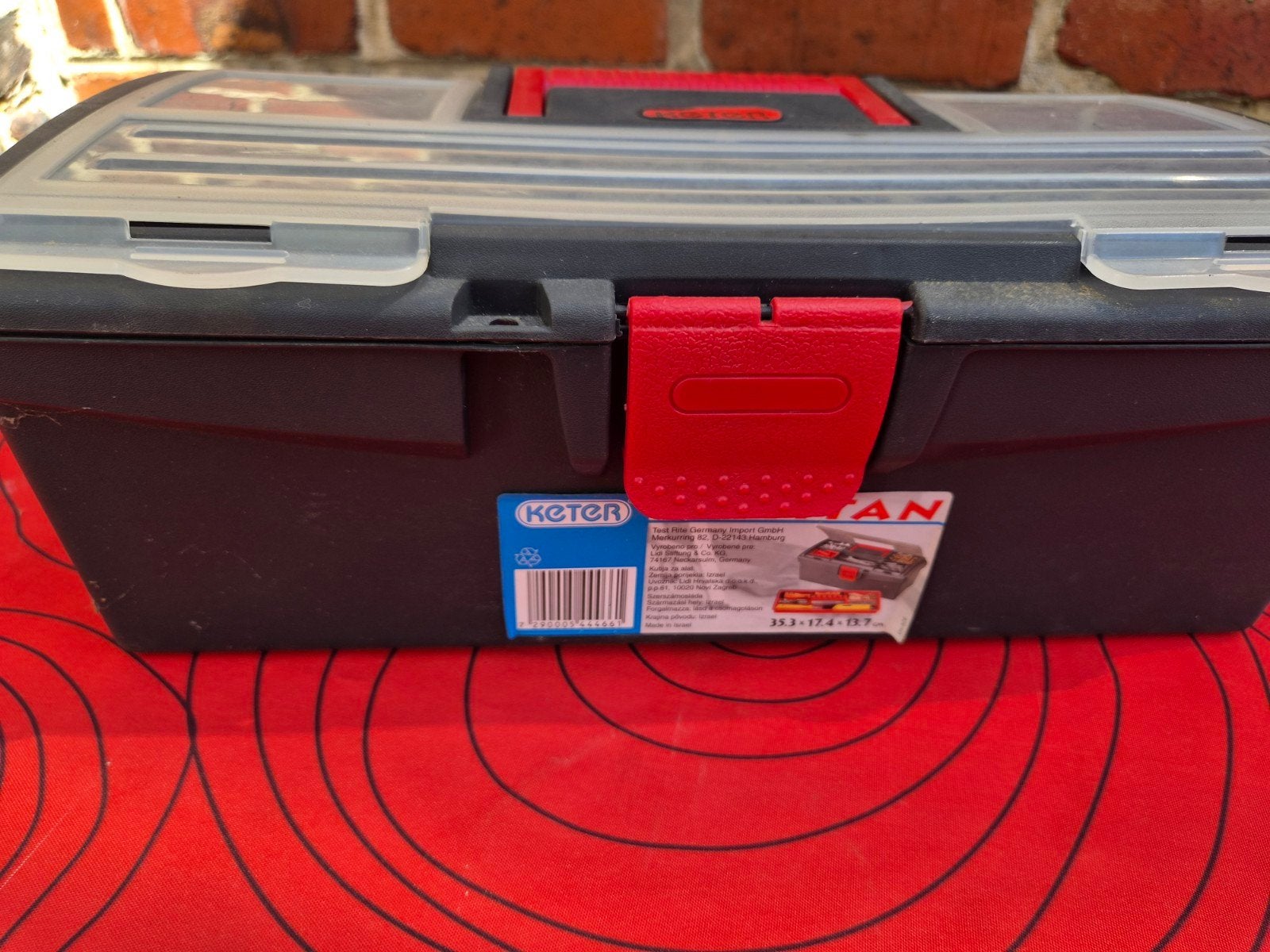 Boîte à outils Keter, Enlèvement, Remplie, Utilisé