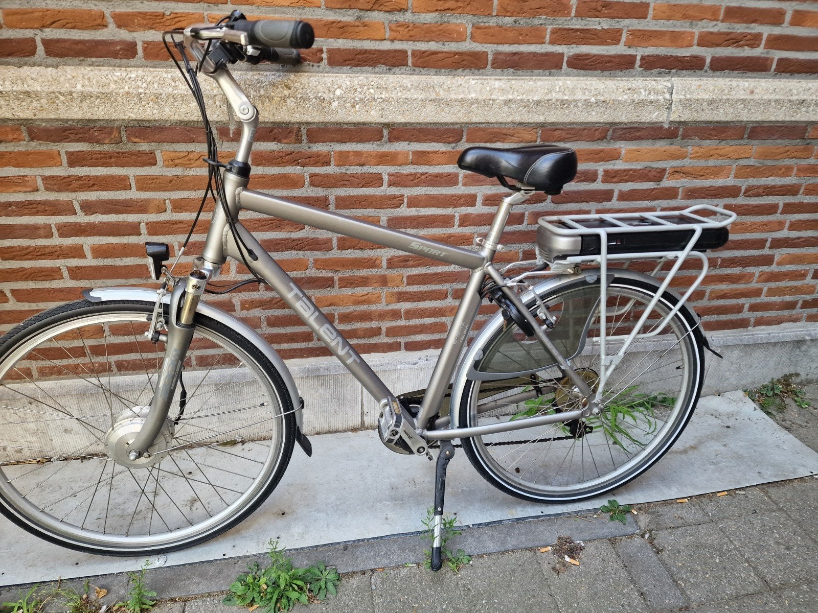 elektrische fiets talent, Ophalen