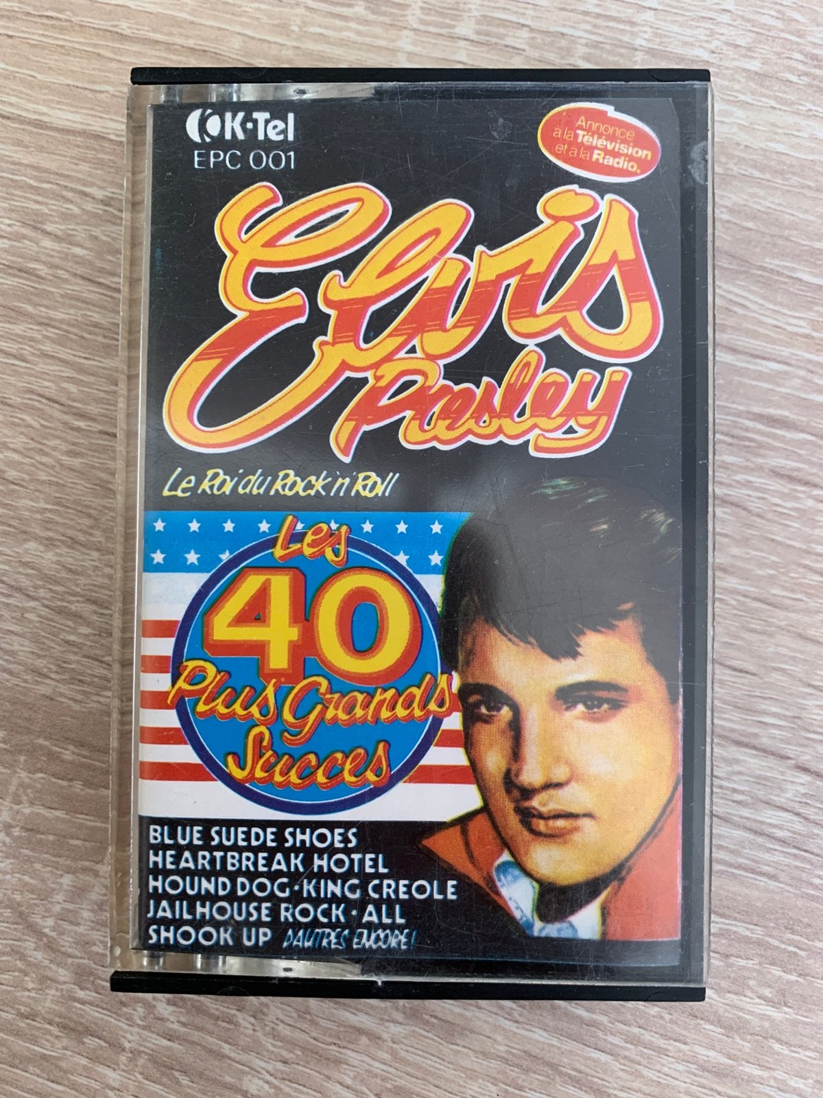 K7 Elvis, Originale, Avec boîte de rangement, étagère ou coffret, Enlèvement, Utilisé