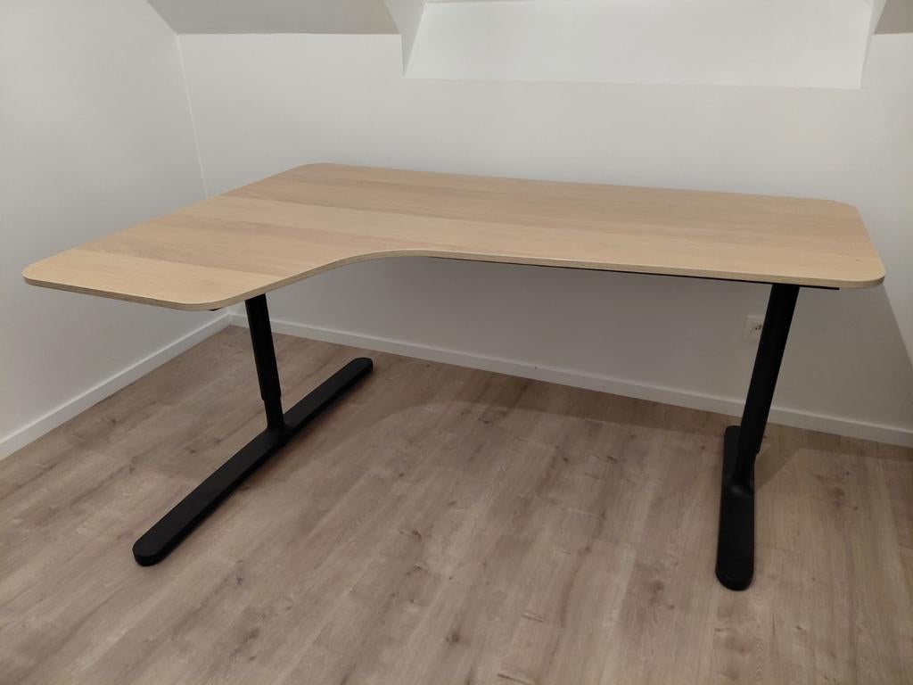Zwart hoekbureau Bekant IKEA, Huis en Inrichting, Ophalen