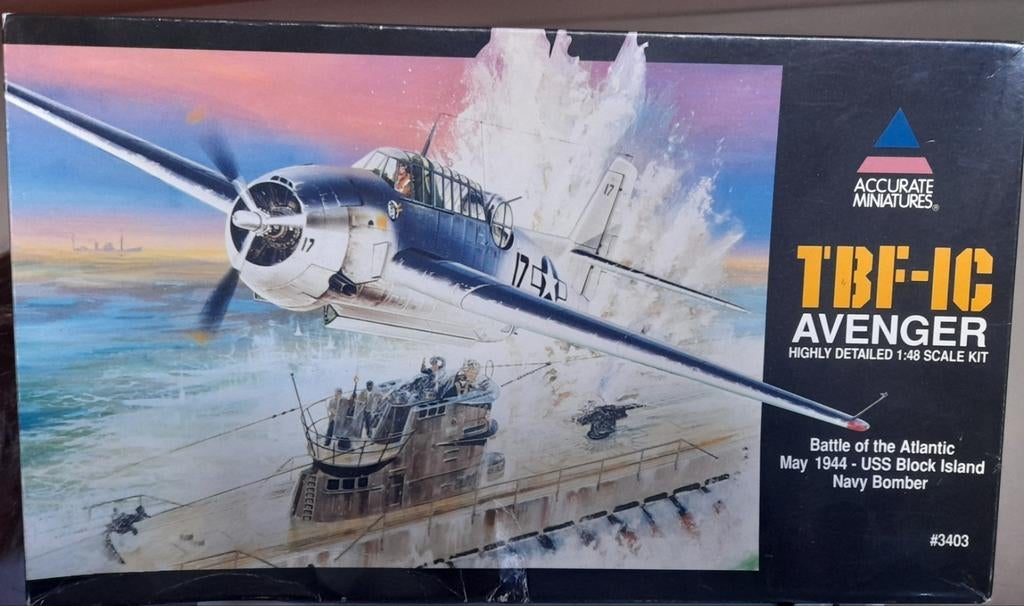 Tbf Avenger 1/48., Ophalen of Verzenden
