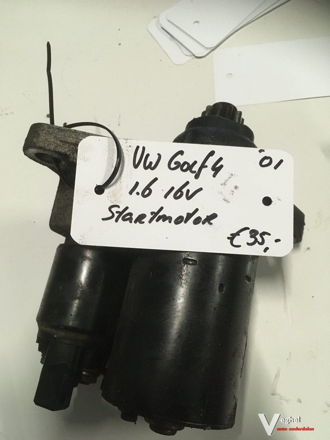 Vw Golf 4 1.6 16v 2001 Startmotor, -, Utilisé, -, -