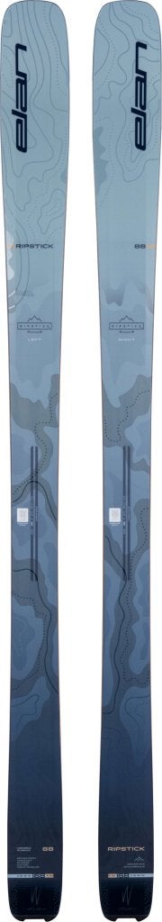 Elan Ripstick 88w Dames Allmountain ski's lengte 175 Testski, 160 à 180 cm, Carving, Bergunje Slovenie, Enlèvement ou Envoi
