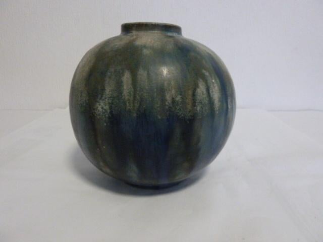 Keramiek/aardewerk vaas  Grés De Bouffioulx (Guerin)15/15cm, Antiek en Kunst, Ophalen of Verzenden