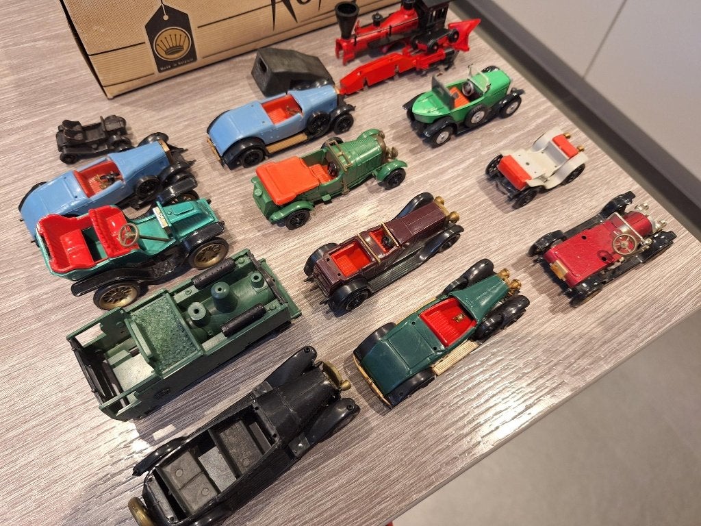 Lot miniatuur auto's, Ophalen, Gebruikt, Auto