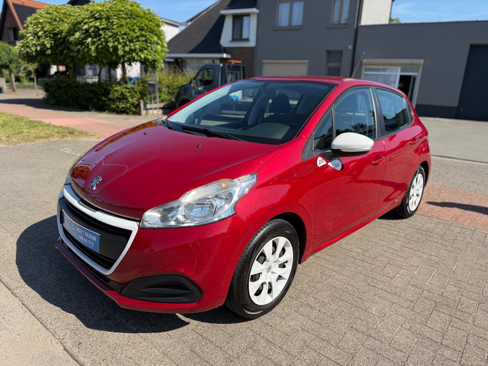 Peugeot 208 - 1.0 benzine - 120.000 km - airco - euro 6b, Auto's, Euro 6, Bedrijf, Handgeschakeld, 5 deurs