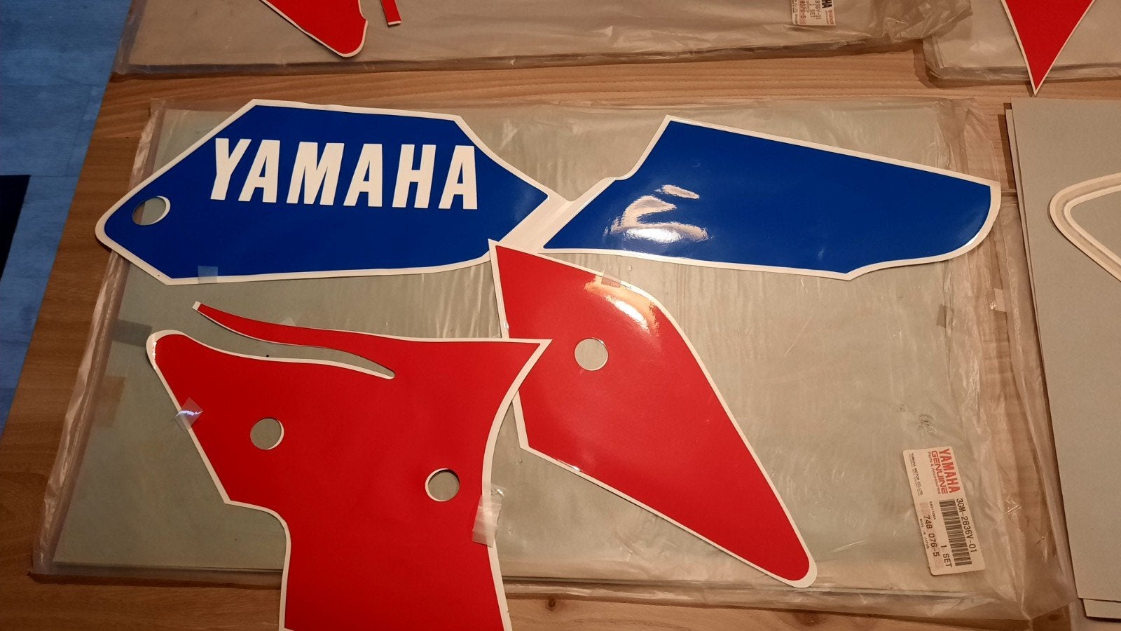 Yamaha FZR 1000/ Genesis originele stickers, Motoren, Ophalen, Nieuw