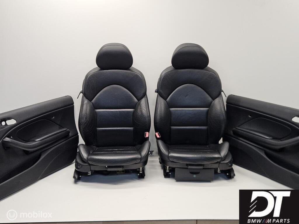 Interieur BMW E46 M3 Coupé Nappa leer zwart, Auto-onderdelen, Gebruikt, Ophalen of Verzenden, BMW