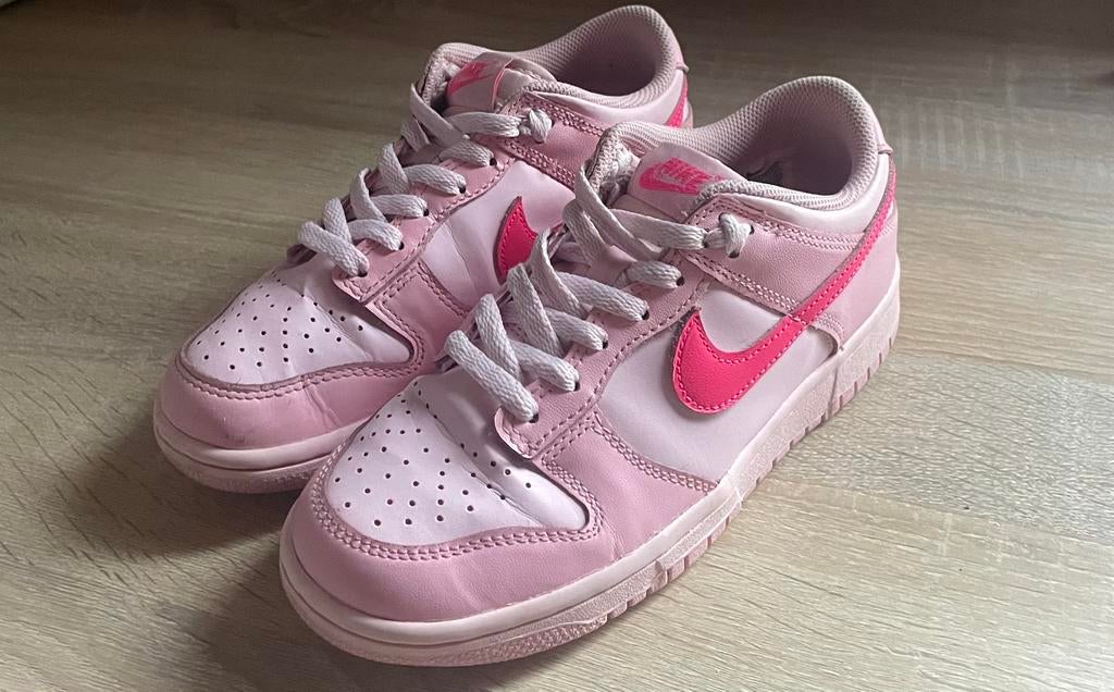 Nike dunk roze, Kleding | Dames, Schoenen, Verzenden, Sneakers, Roze, Gedragen