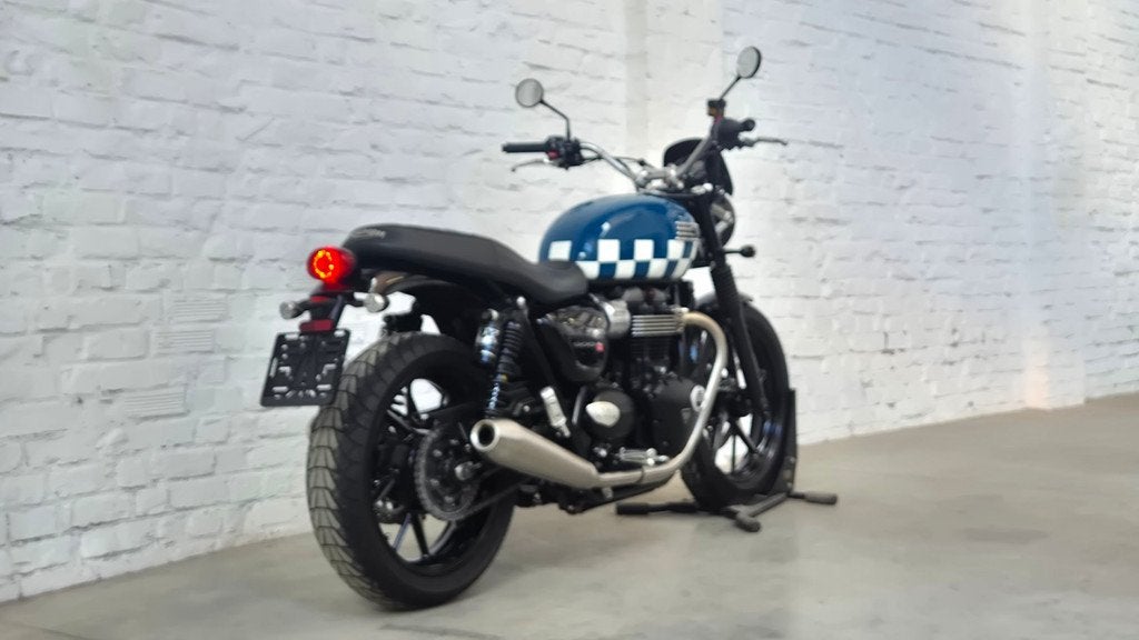 Triumph Street Twin 900 ABS 1e propriétaire @motomobilia, Permis Moto A, Entreprise, Occasion, Plus de 35 kW