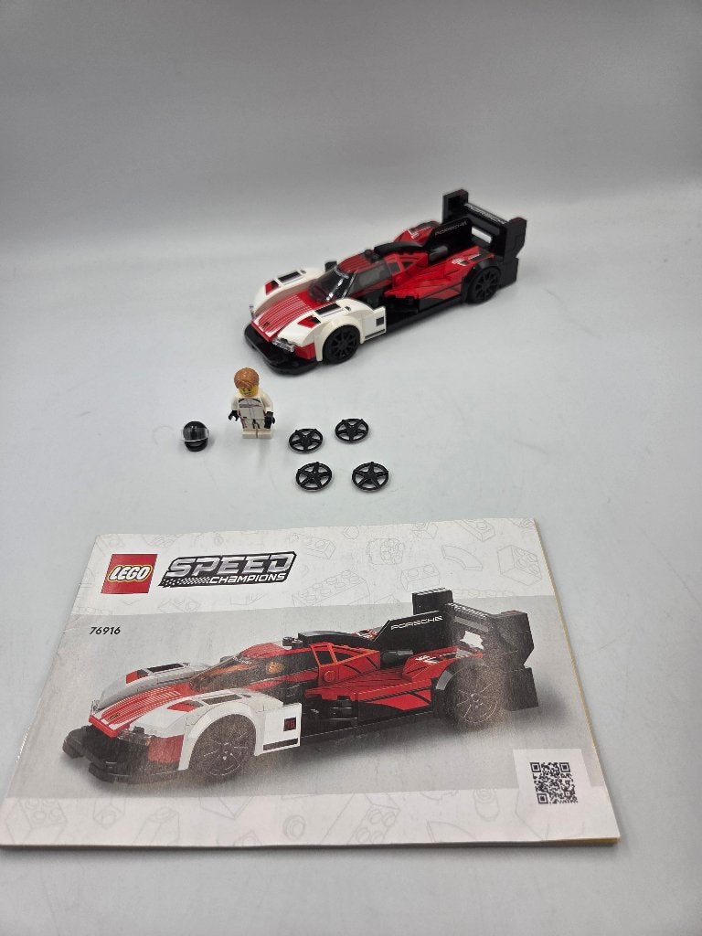 Lego Speed Champions 76916 Porsche 963, Lego, Zo goed als nieuw, Inclusief instructies, Complete set
