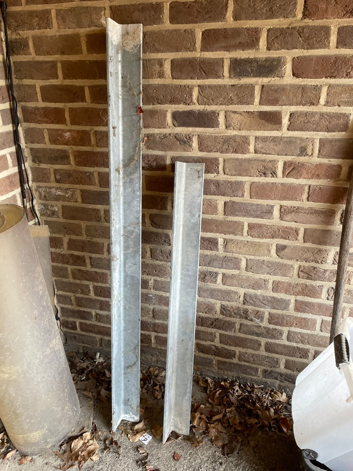 Stalen hoekprofielen/ L ijzer, Doe-het-zelf en Bouw, Metalen, Ophalen, Zo goed als nieuw, IJzer
