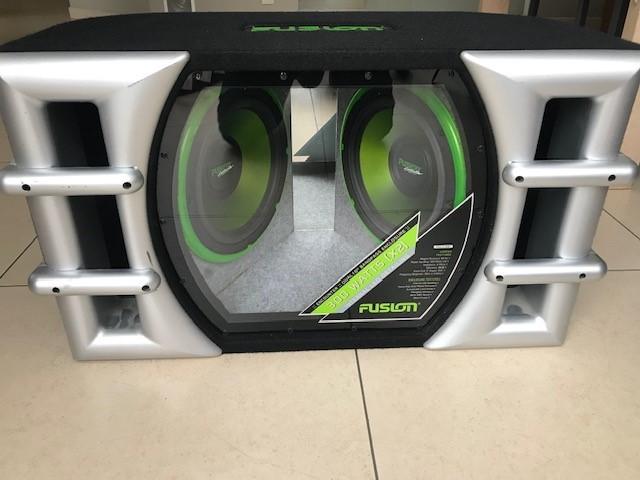 Fusion FEW-210BP  kist met 2x 10’’ woofers – 600W, Enlèvement ou Envoi, Neuf