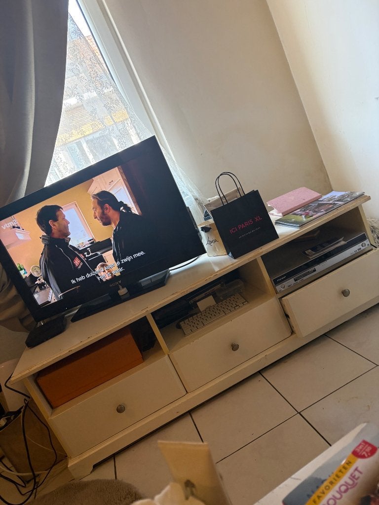 Tv kast, Enlèvement, Utilisé, Chêne