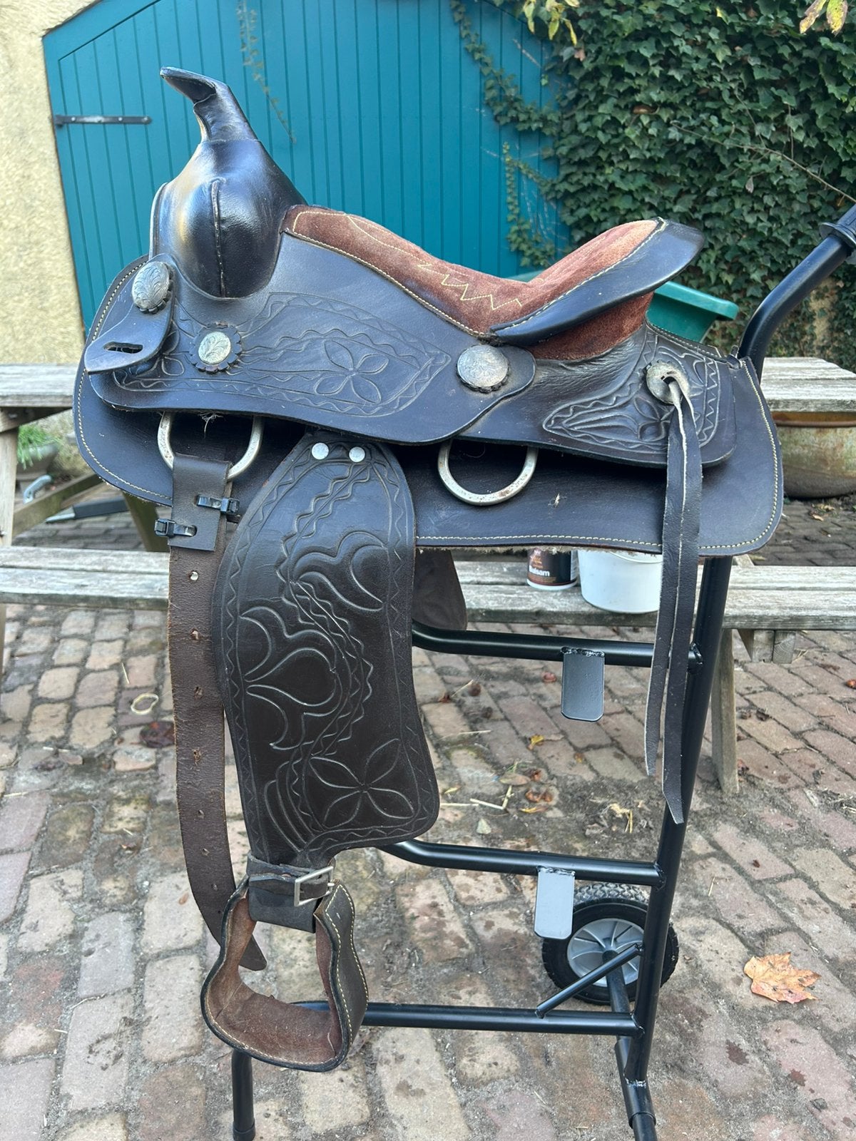 Western ponyzadel!, Dieren en Toebehoren, Ophalen, Inclusief stijgbeugels