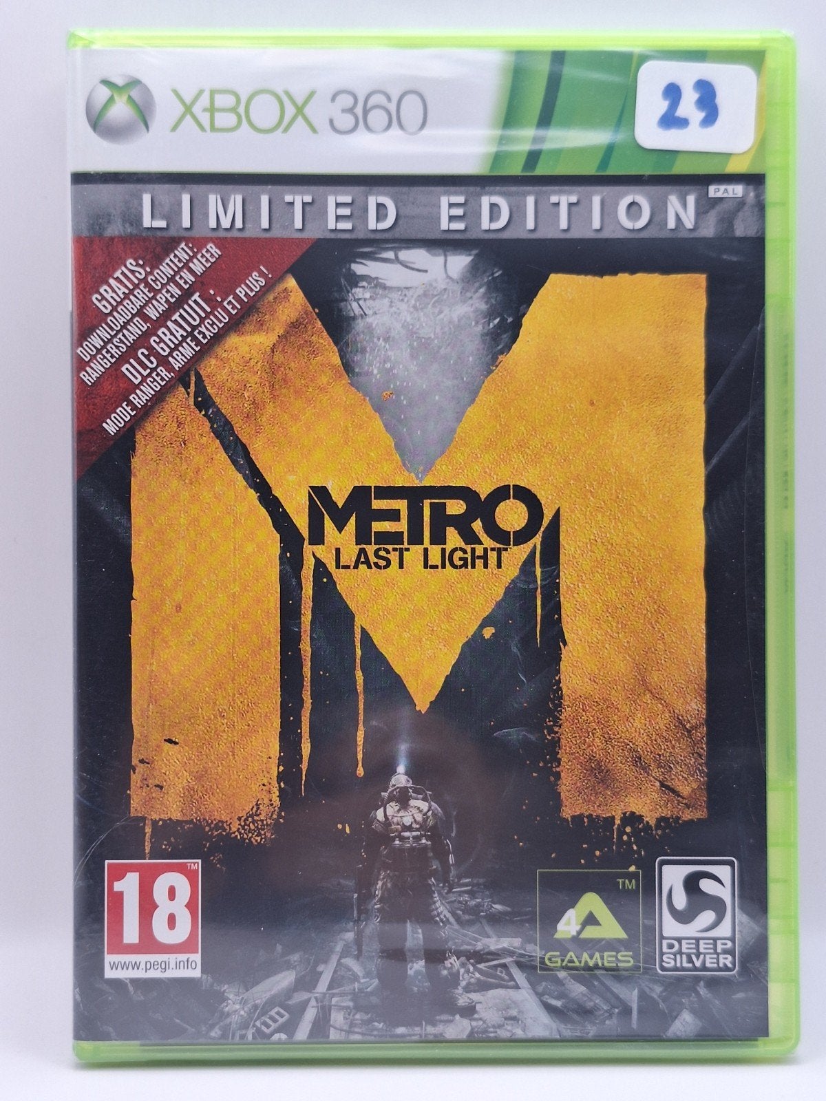 Metro: Last Light [Limited Edition] Xbox 360 (sealed), Games en Spelcomputers, Games | Xbox 360, Overflocomputers, Vanaf 18 jaar