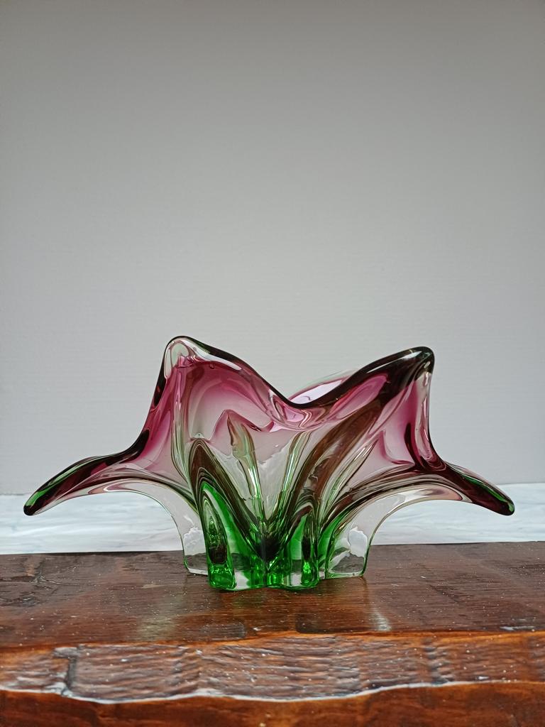 murano schaal L 23 cm op 15 cm in prima staat, Antiek en Kunst, Ophalen