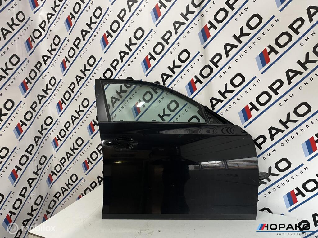 BMW 5 serie E60 E61 |voordeur rechts| jetblack / schwarz II, Auto-onderdelen, Gebruikt, Deur, Einsteinlaan 5, Rijnswijk, Ophalen of Verzenden
