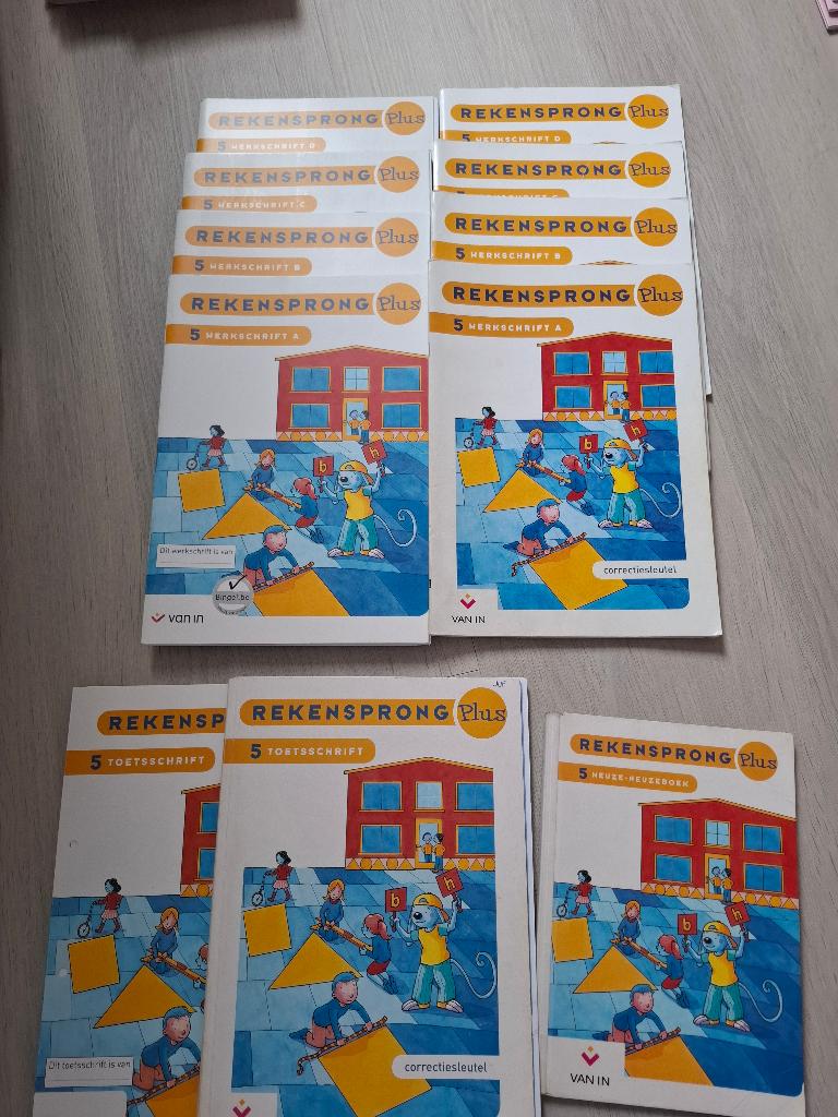 Rekensprong Plus 5de leerjaar, Boeken, Verzenden, Gelezen, Van In