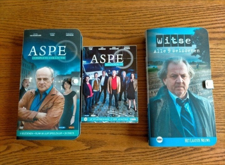 dvd box Aspe en Witse compleet, Cd's en Dvd's, Vanaf 12 jaar, Ophalen, Zo goed als nieuw, Nederlands