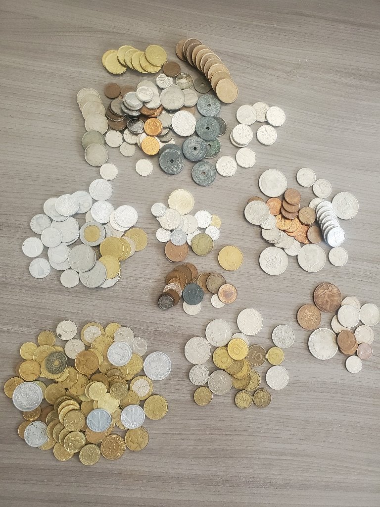 Lot pièces de monnaie ancien faire offre, Enlèvement ou Envoi, Affranchi