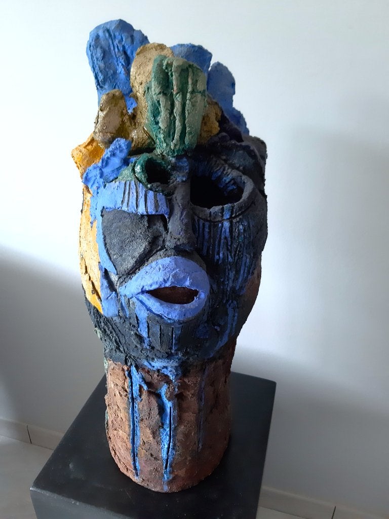 Topwerk Véronique Vindevogel - keramiek - 58 cm, Ophalen