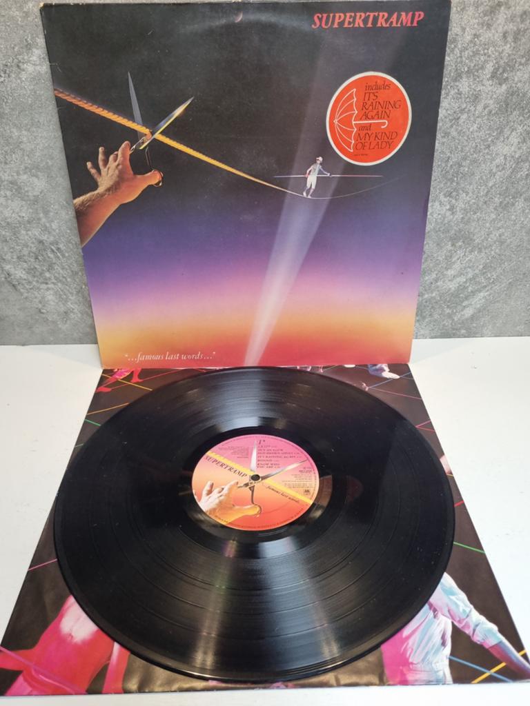 Supertramp "...famous last worlds...", CD & DVD, Vinyles | Rock, Enlèvement ou Envoi