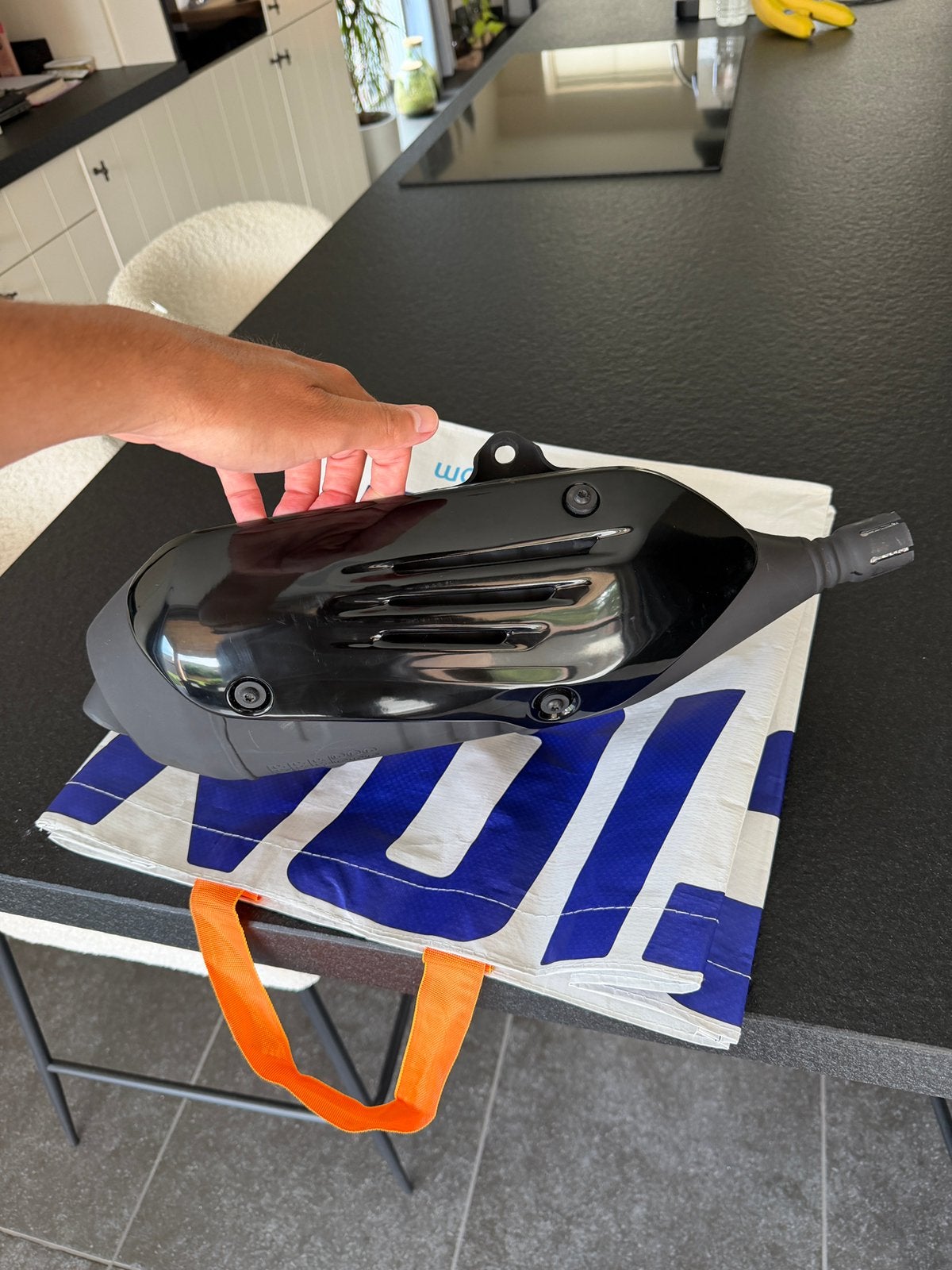 Vespa GTS 125cc uitlaat nieuw, Fietsen en Brommers, Ophalen of Verzenden, Nieuw, Uitlaat, Vespa