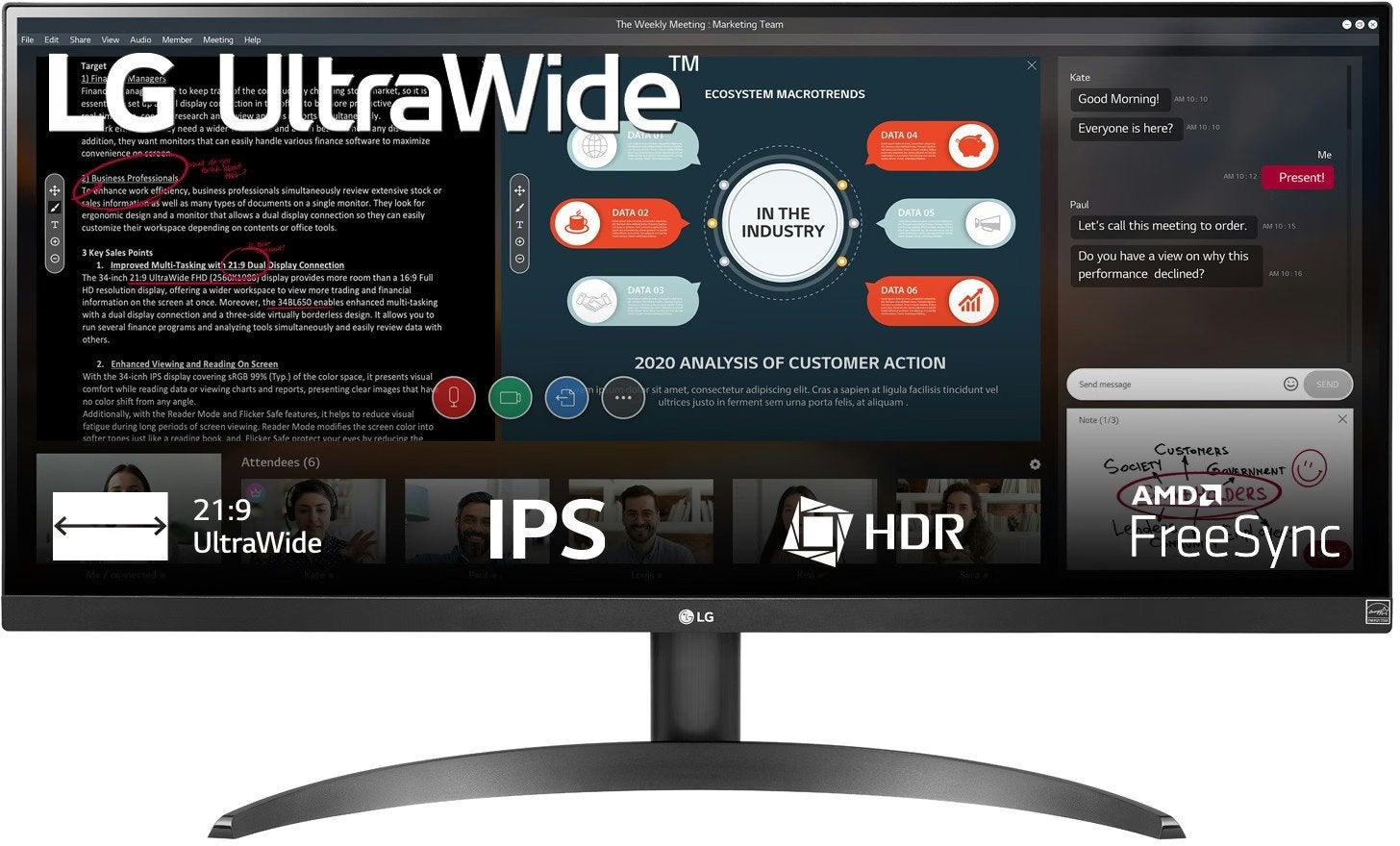 lg 29 inch ultra wide 2560x1080, Informatique & Logiciels, 3 à 5 ms, HDMI, IPS, Autres résolutions