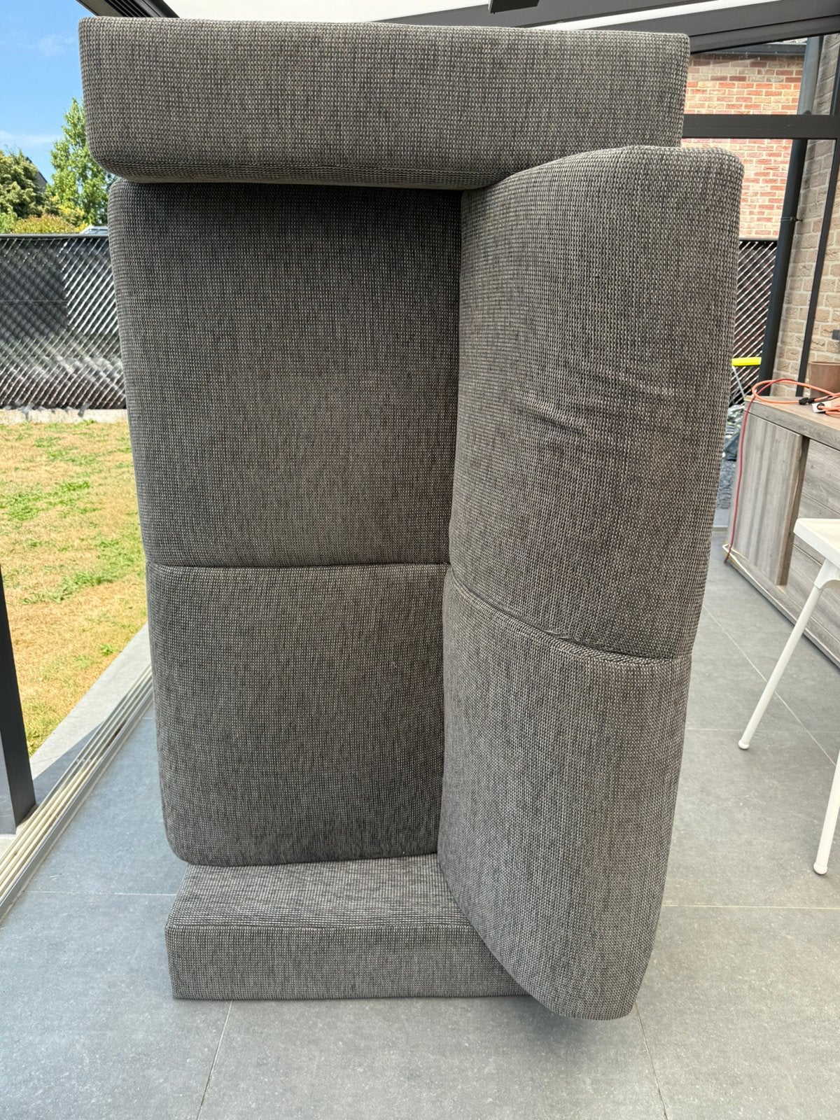 Zetel GRATIS AF TE HALEN, Tuin en Terras, Ophalen, Gebruikt