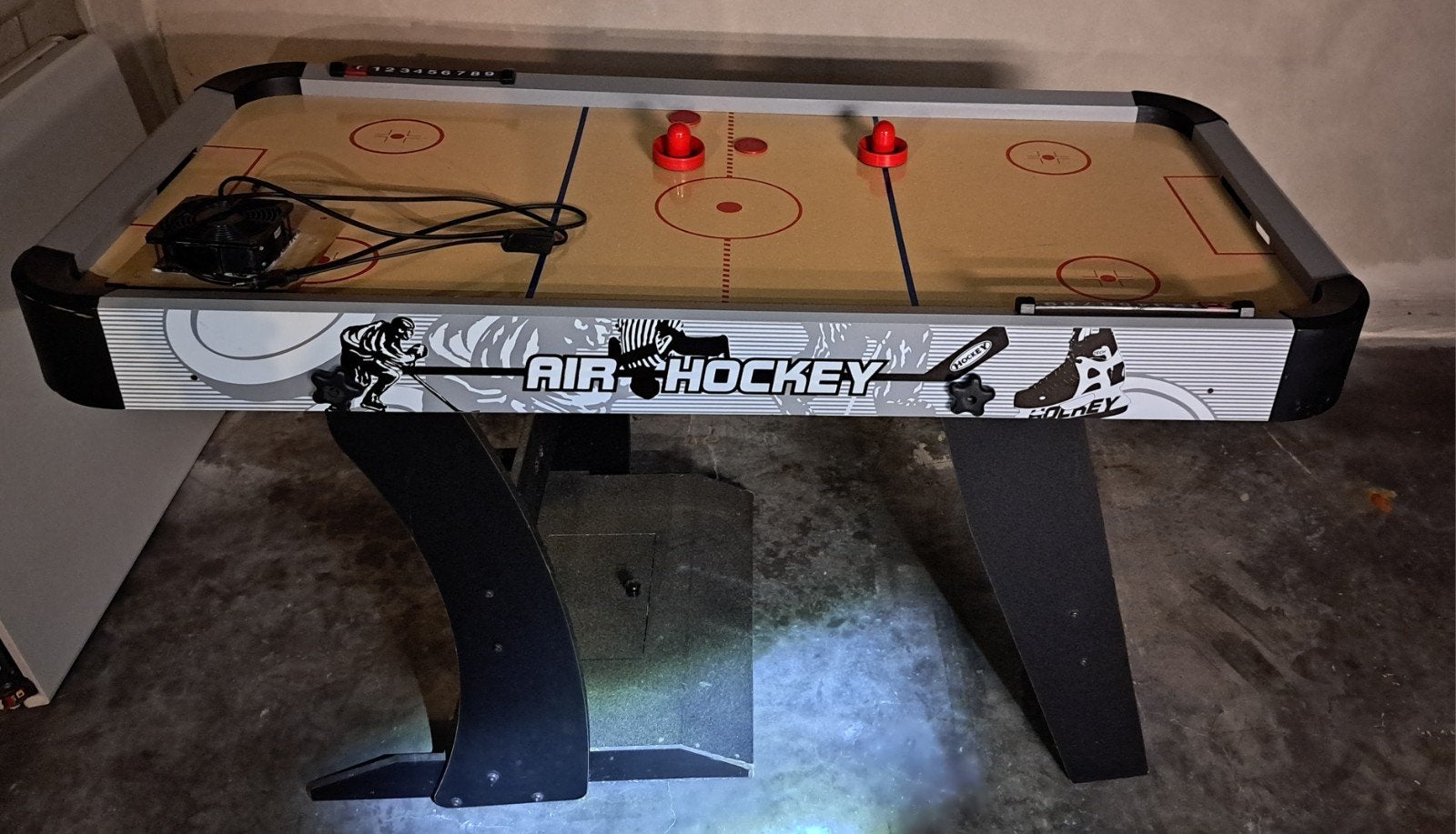 Air hockey tafel - gratis, Ophalen, Gebruikt