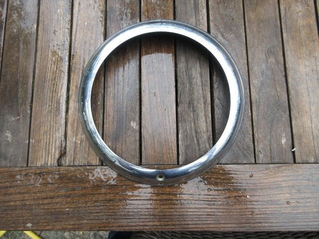 Mercedes-Benz Ponton W120 koplamp ring Hella, Enlèvement ou Envoi, Utilisé, Mercedes-Benz