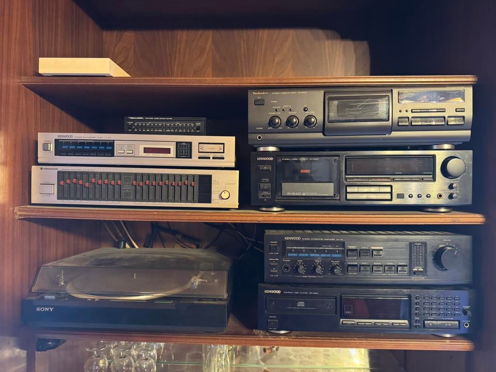 Ensemble HIFI Retro - KENWOOD TECHNICS SONY, Enlèvement, Sony