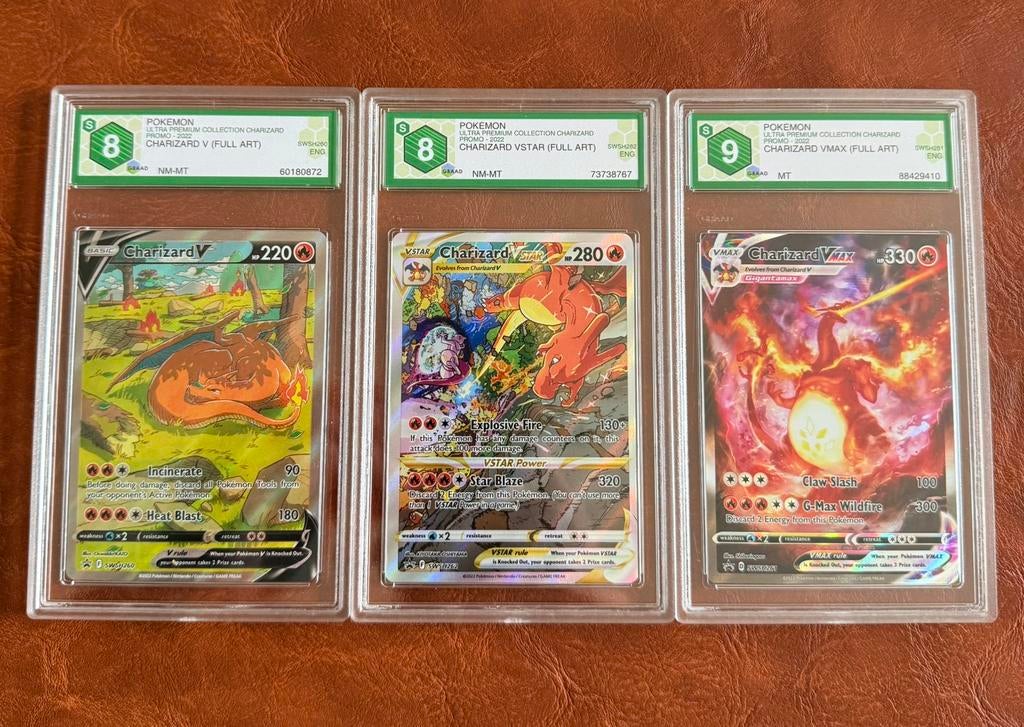 Pokémon Charizard Ultra Premium Collection – Set (Graded), Ophalen, Zo goed als nieuw