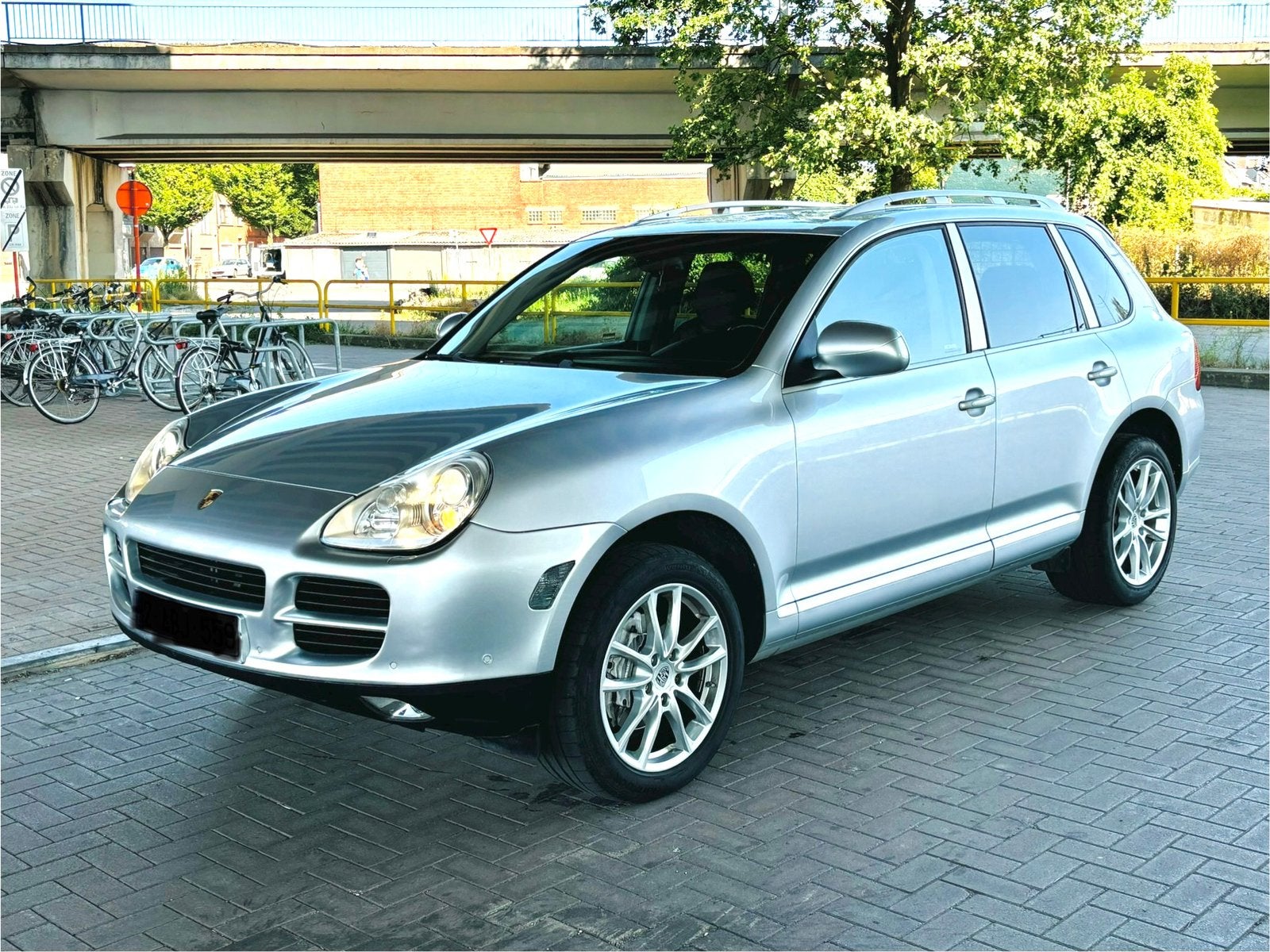 PORSCHE CAYENNE 3.2 LICHTE VRACHT 4 ZIT, Autos, Porsche, Cuir, Achat, Noir, 5 portes
