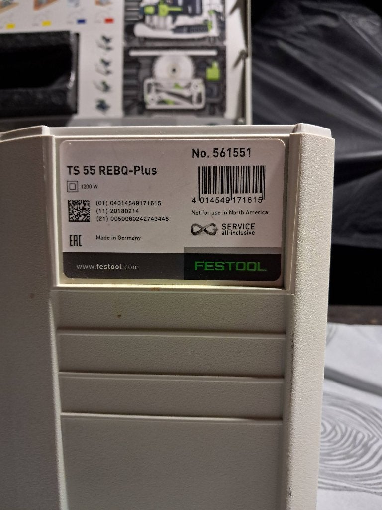 FESTOOL, Ophalen, Nieuw