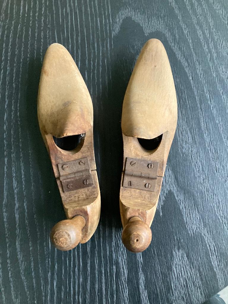 Houten schoenleest vintage, Antiek en Kunst, Ophalen of Verzenden